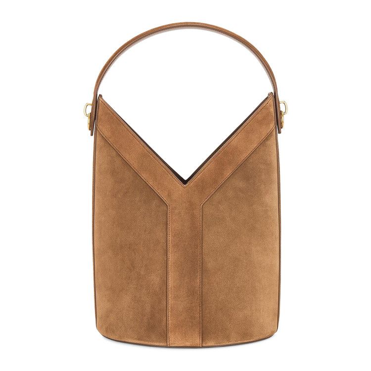 Saint Laurent YSL Bucket Top Handle 'Orange Caramel Cognac'