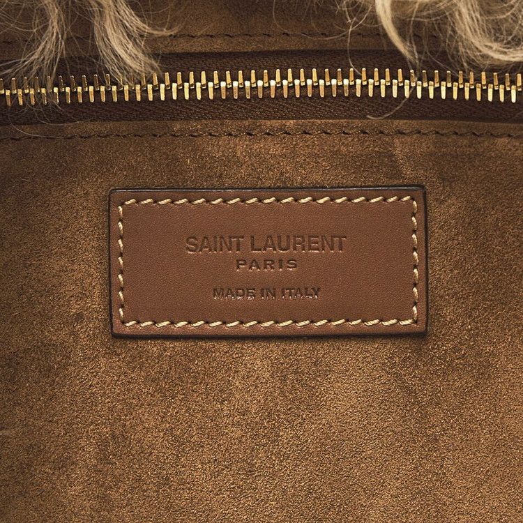 Saint Laurent Roady Shoulder Bag 'Caramel Cognac/Beige'