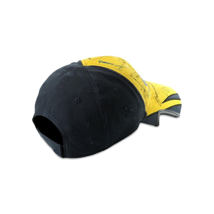 Balenciaga Scribble Cap 'Yellow/Blue'