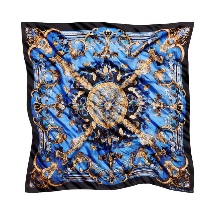 Balenciaga AI Scarf 'Royal Gold'