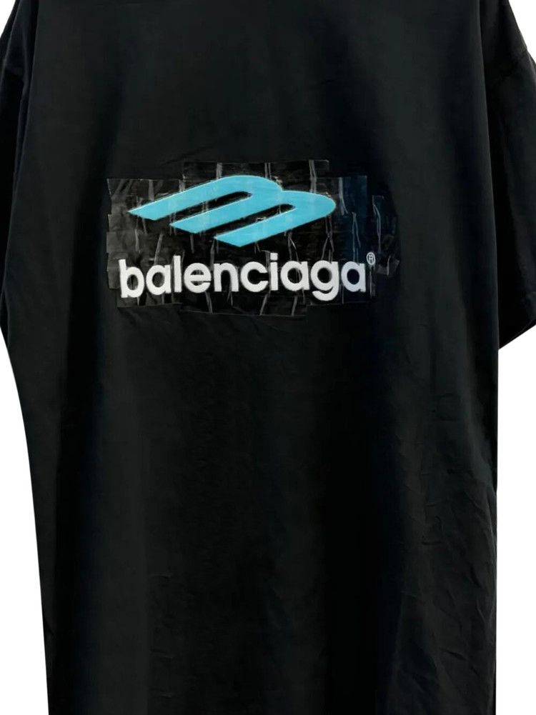 Balenciaga Oversized Short-Sleeve T-Shirt 'Black'