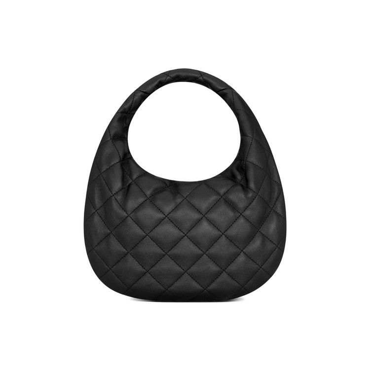 Saint Laurent Icarino In Quilted Nappa 'Nero'