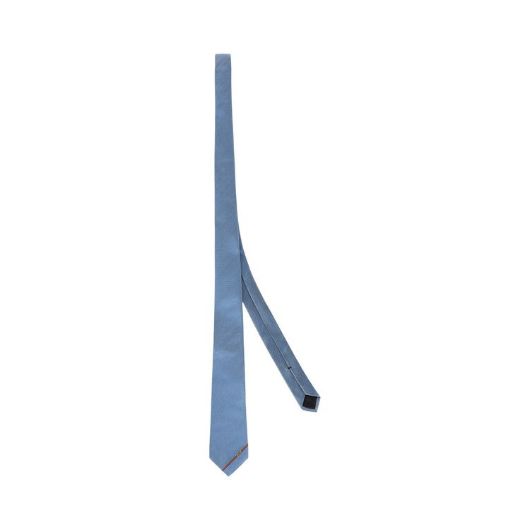 Gucci Horsebit Silk Jacquard Tie 'Sky Blue'