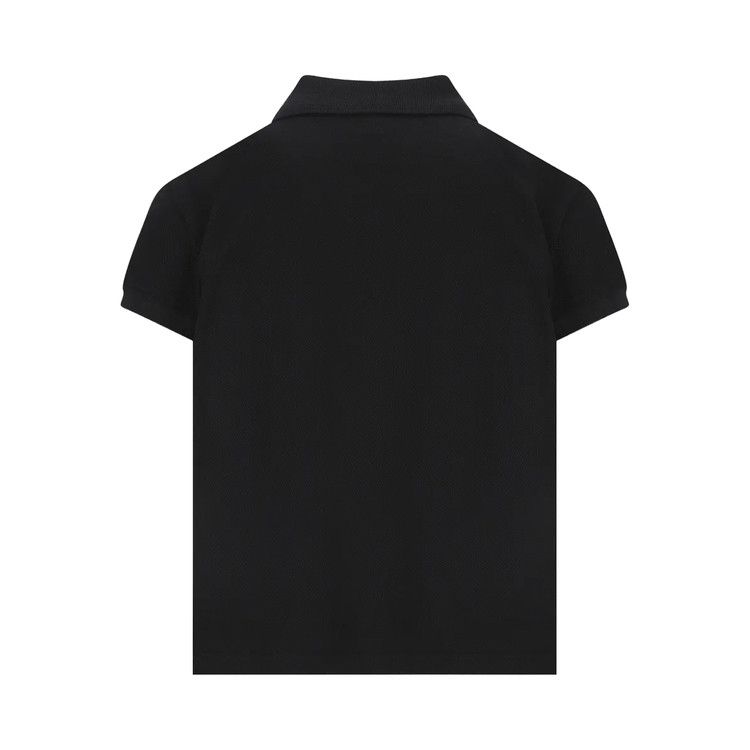 Balenciaga Short-Sleeve Polo T-Shirt 'Black/White'