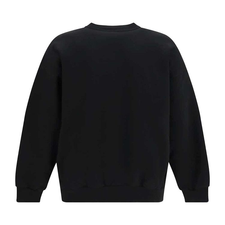 Balenciaga Palm-Print Cotton Sweater 'Black'