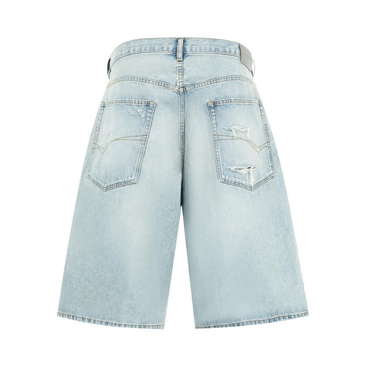 Balenciaga Stay Press Shorts 'Bleach Light Bleu'