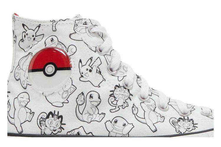 Pokemon x Converse Chuck Taylor All Star High 'Poke Ball'