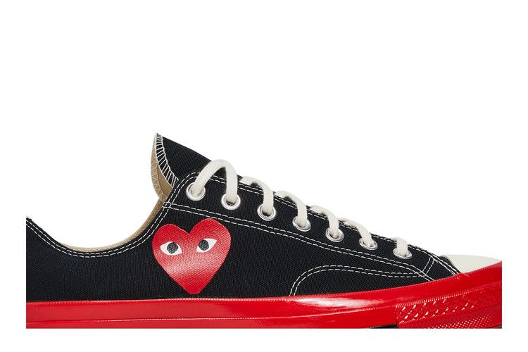 Comme des Garçons Play x Converse Chuck 70 Low 'Black Red'