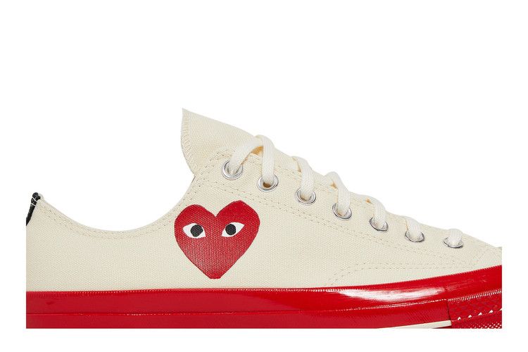 Comme des Garçons Play x Converse Chuck 70 Low 'Pristine Red'