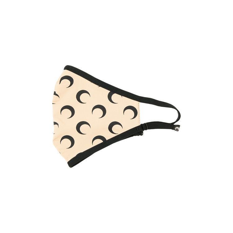 Marine Serre Branded Daily Mask 'All Over Moon Tan'