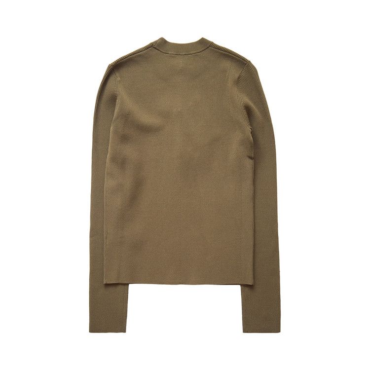 Diesel Ribbed Logo Crewneck Sweater 'Green'