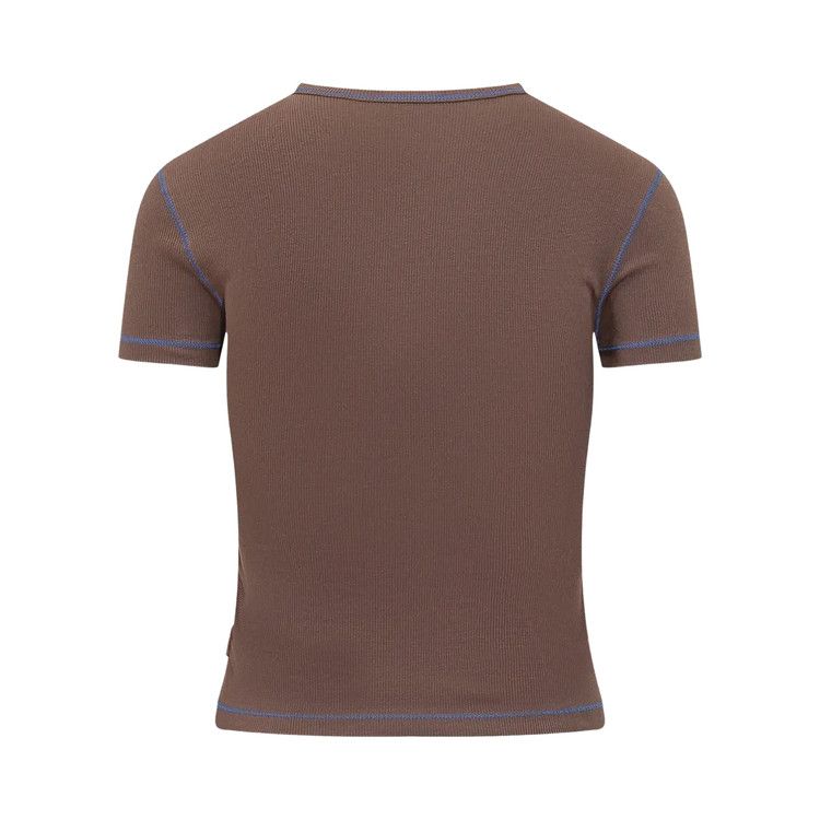 Diesel T-Brenda Short-Sleeve Top 'Brown'