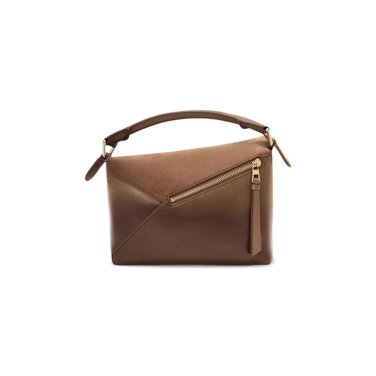Loewe Puzzle Edge Small Bag 'Mocha'