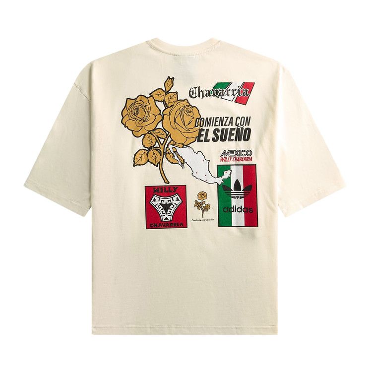 Adidas x Willy Chavarria Graphic Tee 'Off White'