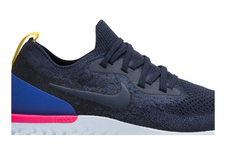 Nike Wmns Epic React Flyknit 'College Navy'