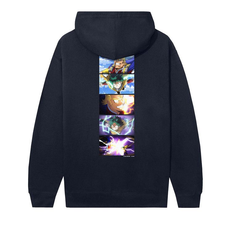 Anti Social Social Club Dark Might Hoodie 'Slate Blue'