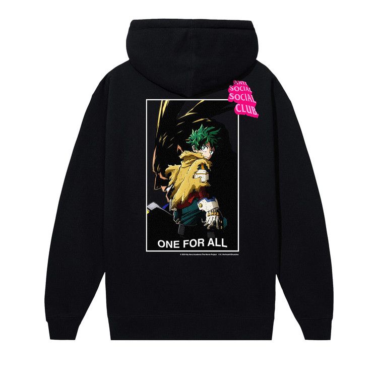 Anti Social Social Club One For All Hoodie 'Black'