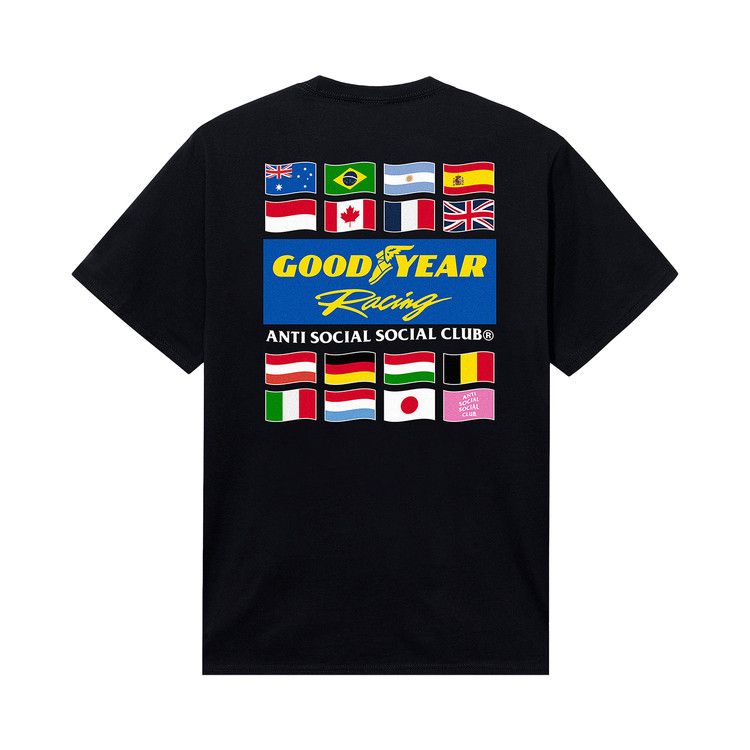 Anti Social Social Club x Goodyear Catch The Feeling Tee 'Black'