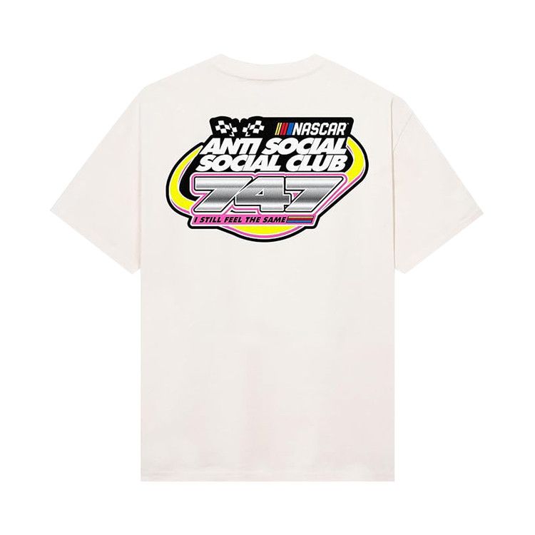 Anti Social Social Club x Nascar 747 Tee 'Oatmeal'