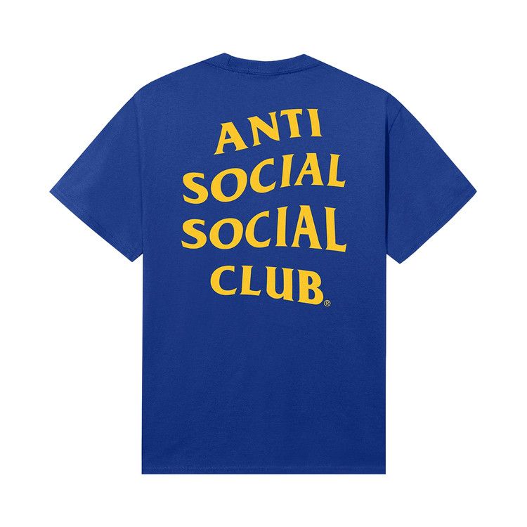 Anti Social Social Club Classic Mind Games Tee 'Royal'