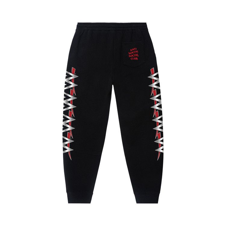 Anti Social Social Club x WWE Entertainment Sweatpants 'Black'