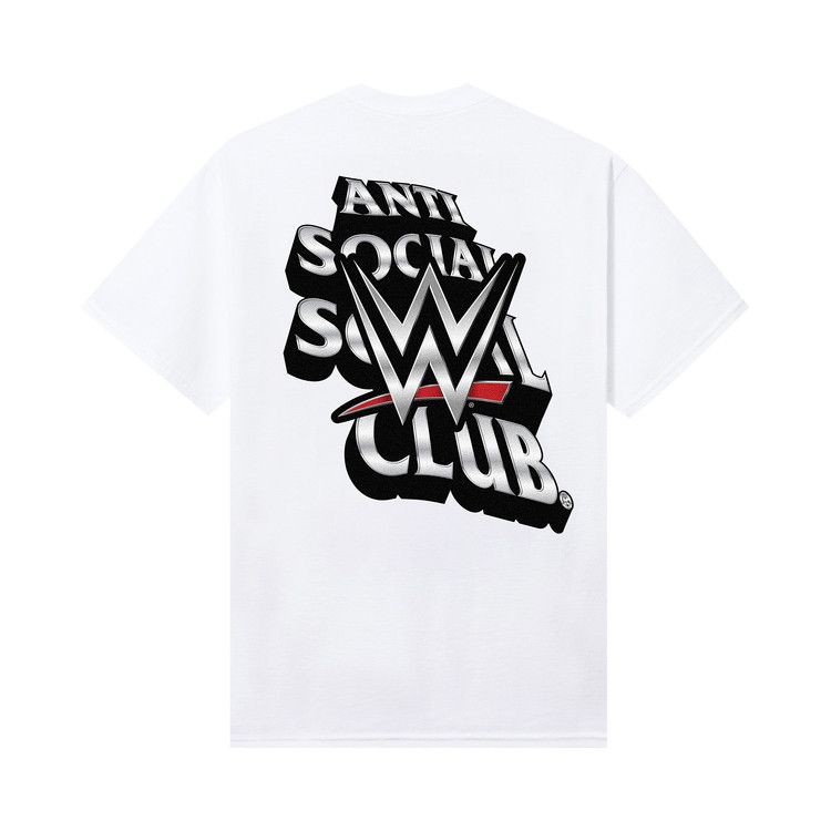 Anti Social Social Club x WWE Wrestlemania Tee 'White'