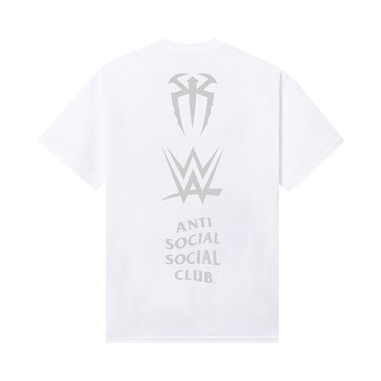 Anti Social Social Club x WWE Roman Reigns Tee 'White'