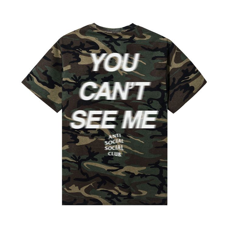 Anti Social Social Club x WWE You Can't See Me Tee 'Camo'