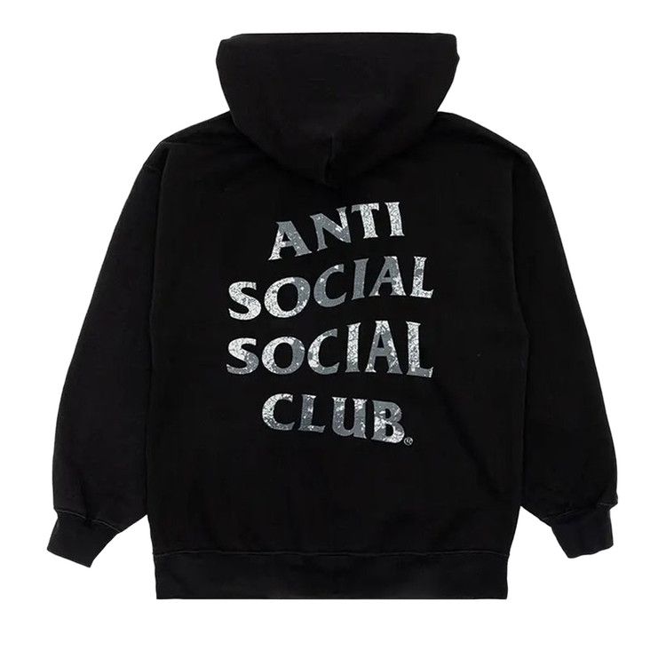 Anti Social Social Club Weathered Hoodie 'Black'