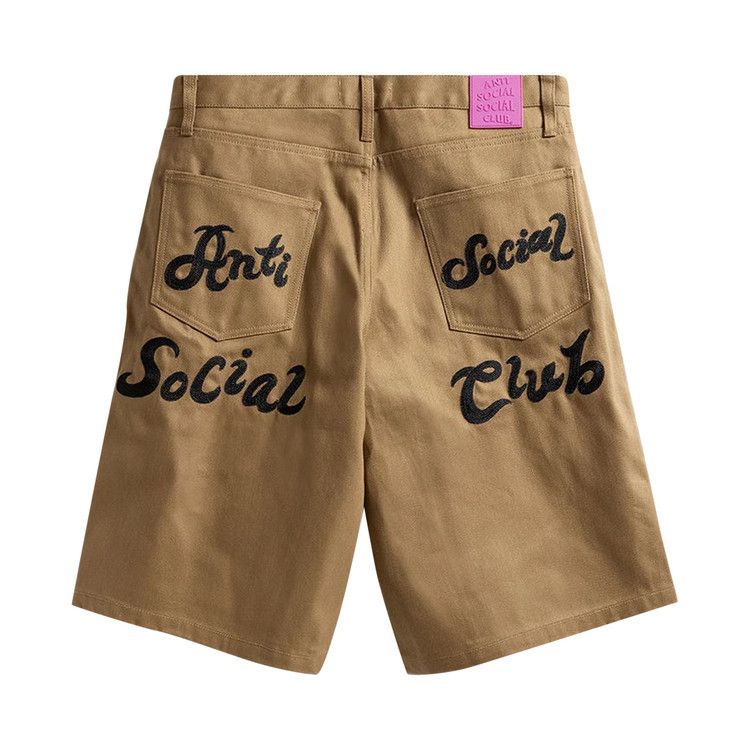 Anti Social Social Club Chainstick Carpenter Shorts 'Tan'