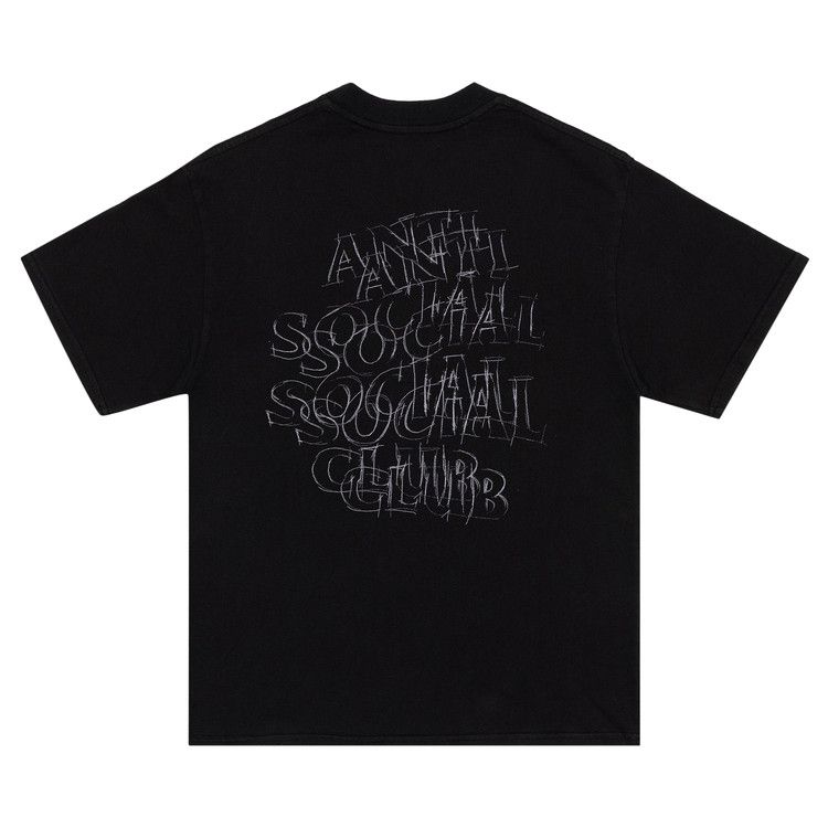 Anti Social Social Club Keyed Up Tee 'Black'