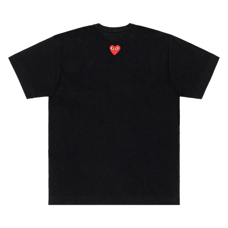 Comme des Garçons PLAY Heart Back Emblem T-Shirt 'Black'