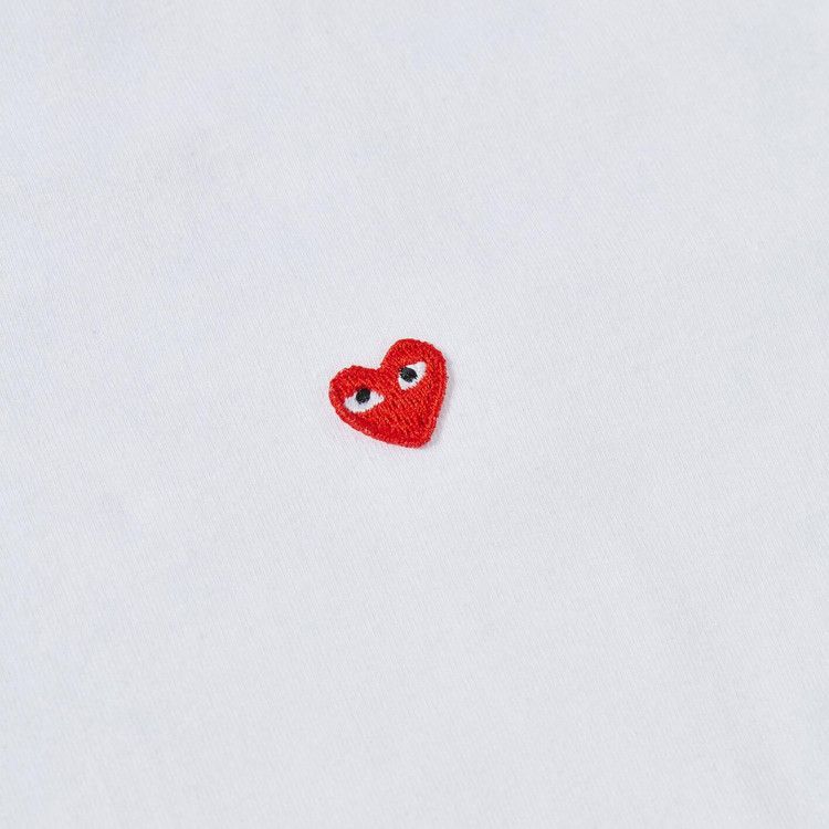 Comme des Garçons PLAY Small Heart T-Shirt 'White'
