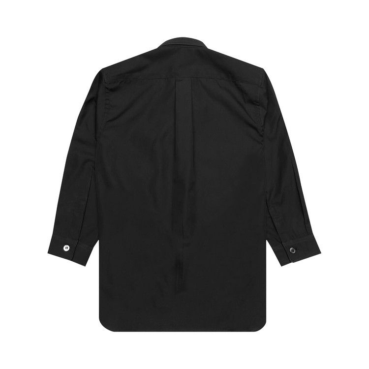 Comme des Garçons PLAY Button Up Shirt 'Black'