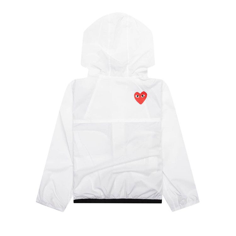 Comme des Garçons PLAY Kids x K-Way Full Zip Jacket 'White'