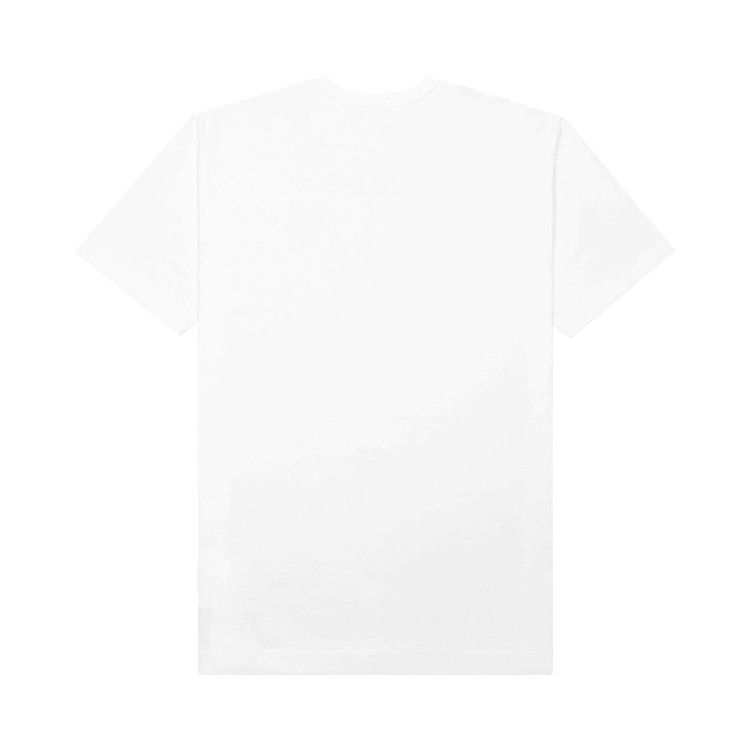 Comme des Garçons PLAY Red Emblem Long Heart T-Shirt 'White'