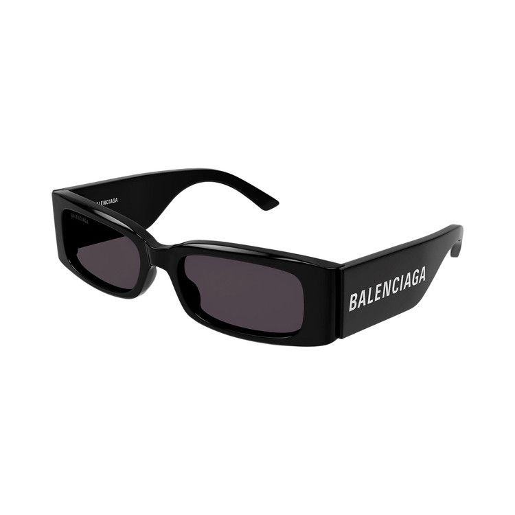 Balenciaga Rectangular Sunglasses 'Black'