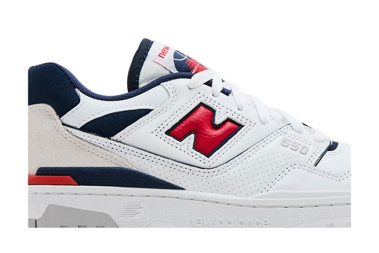 New Balance 550 'White Navy True Red'