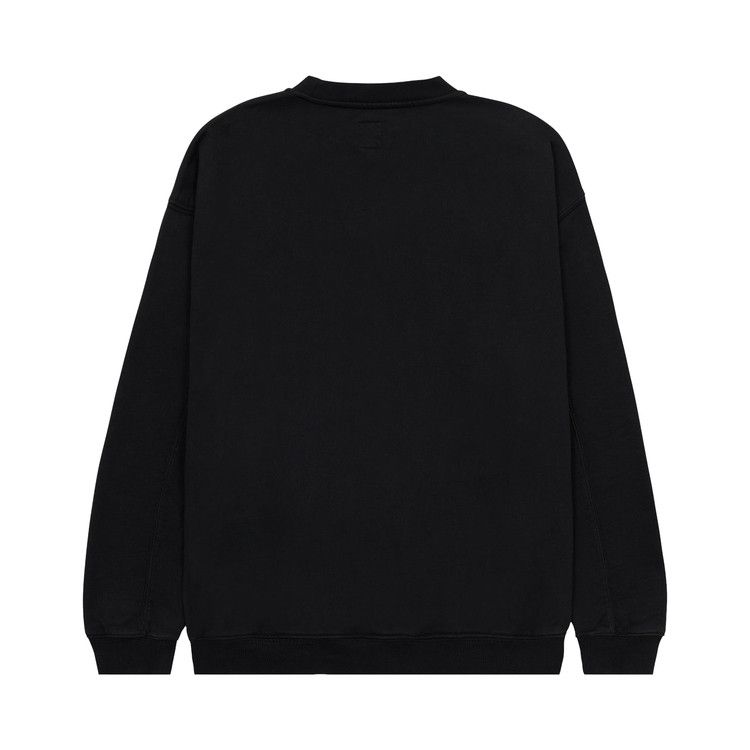 Brain Dead Universal Anti-Climax Crewneck Sweatshirt 'Washed Black'