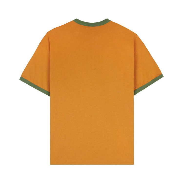 Brain Dead Flyers Ringer T-Shirt 'Light Brown'