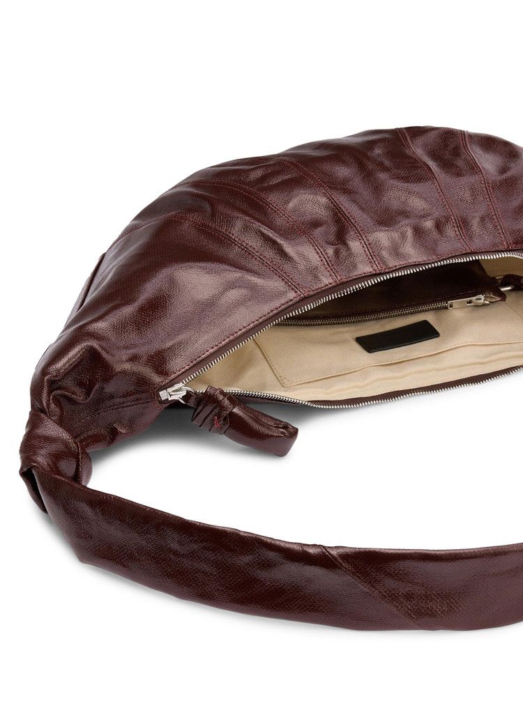 Lemaire Large Croissant Bag 'Chocolate Fondant'