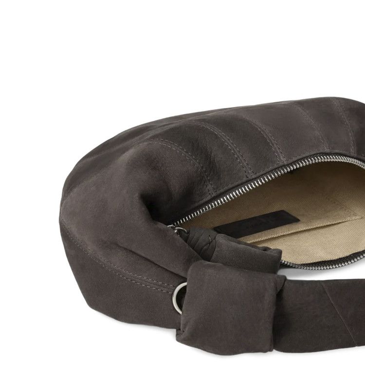 Lemaire Mini Fortune Croissant Bag 'Ebony Brown'
