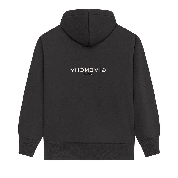 Givenchy Logo Print Hoodie 'Charcoal'