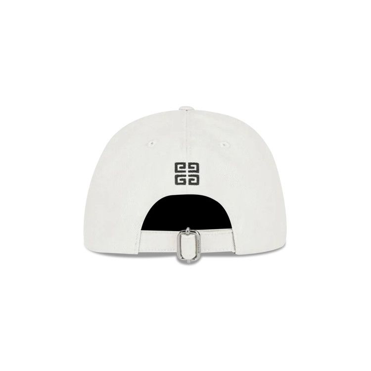 Givenchy Curved Cap With Embroidered Logo 'White'
