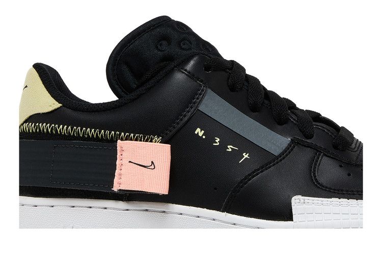 Nike Air Force 1 Type GS 'Black Zinnia'