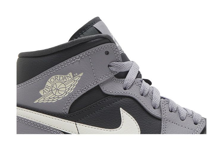 Wmns Air Jordan 1 Mid 'Cement Grey'
