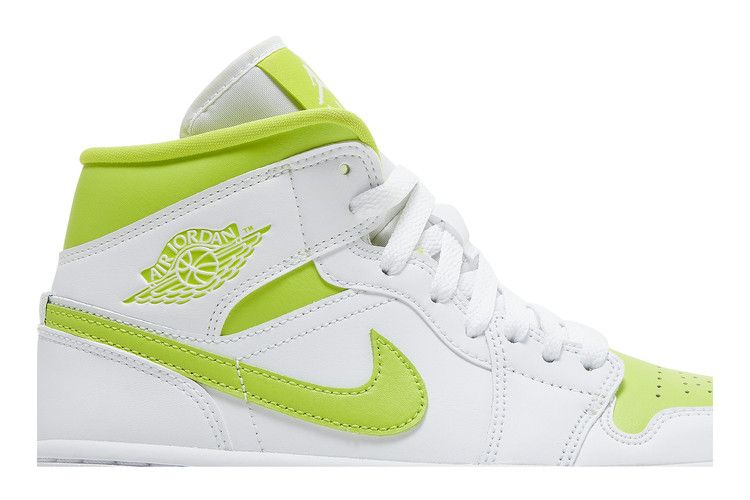 Wmns Air Jordan 1 Mid 'White Lime'