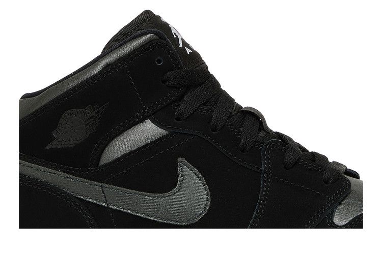 Air Jordan 1 Mid SE GS 'Black Anthracite'