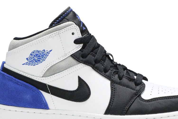Air Jordan 1 Mid SE GS 'Royal Black Toe'