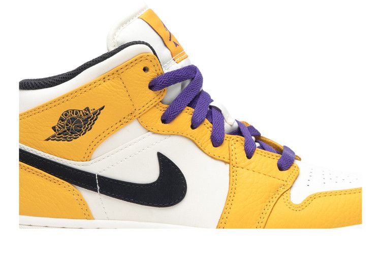 Air Jordan 1 Mid GS 'Lakers'